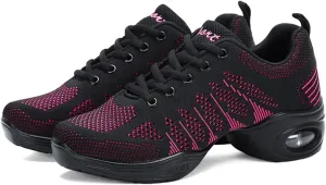 Orthopedic Shoes for Women Breathable Soft Mesh Sneakers Lace Up Cushion Split Sole Sports Walking