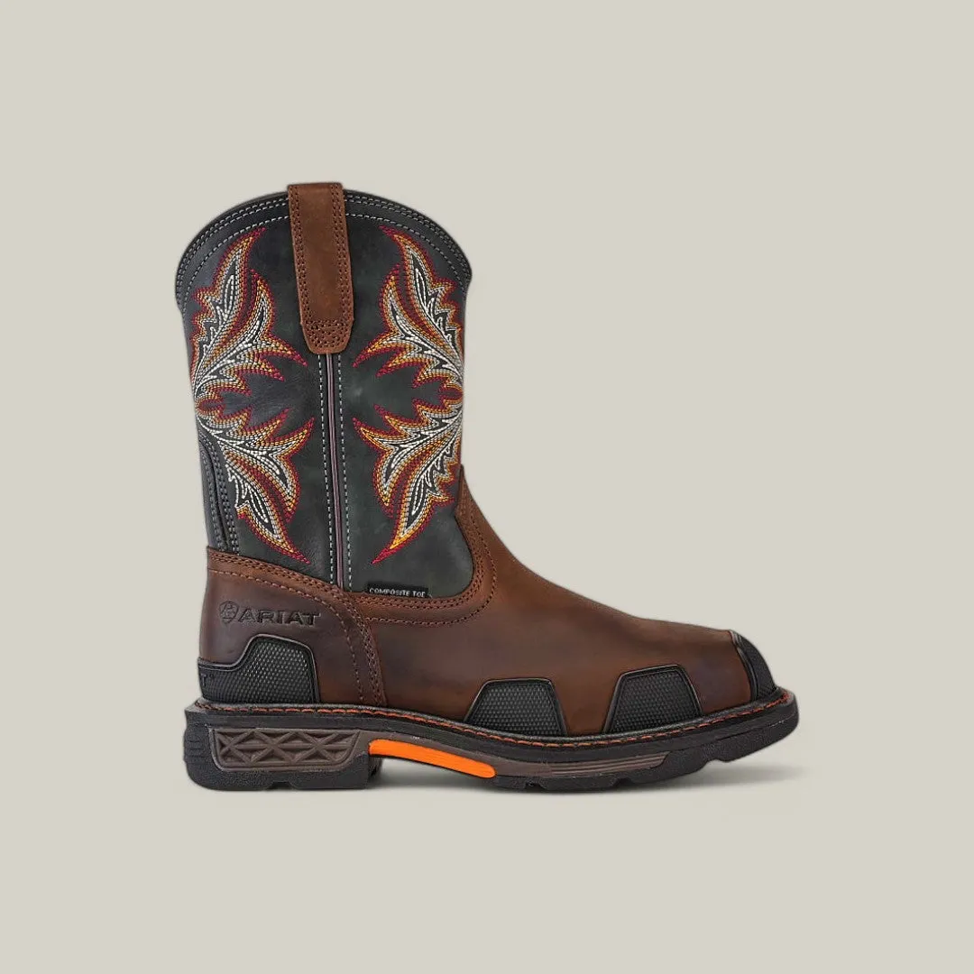 Overdrive Brown Wide - Square Toe - 10053644