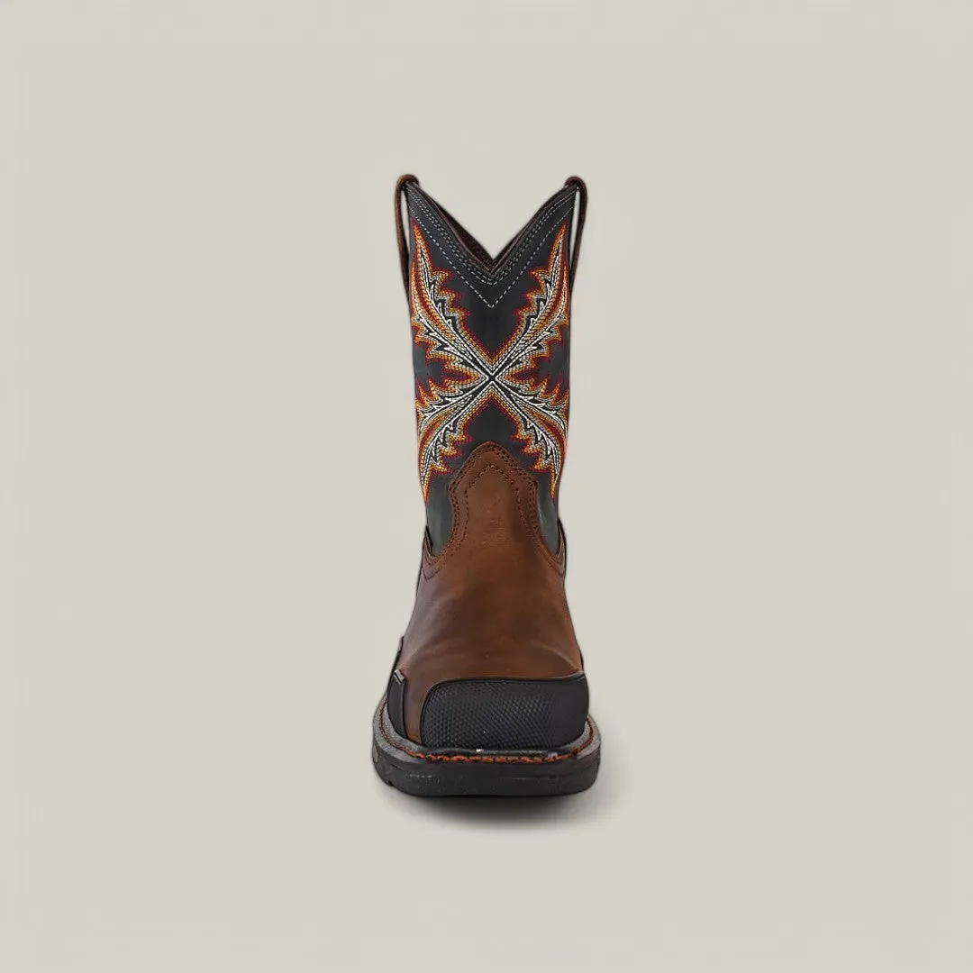 Overdrive Brown Wide - Square Toe - 10053644