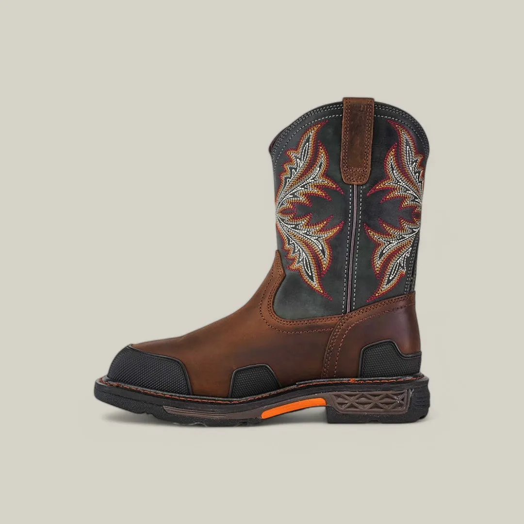 Overdrive Brown Wide - Square Toe - 10053644