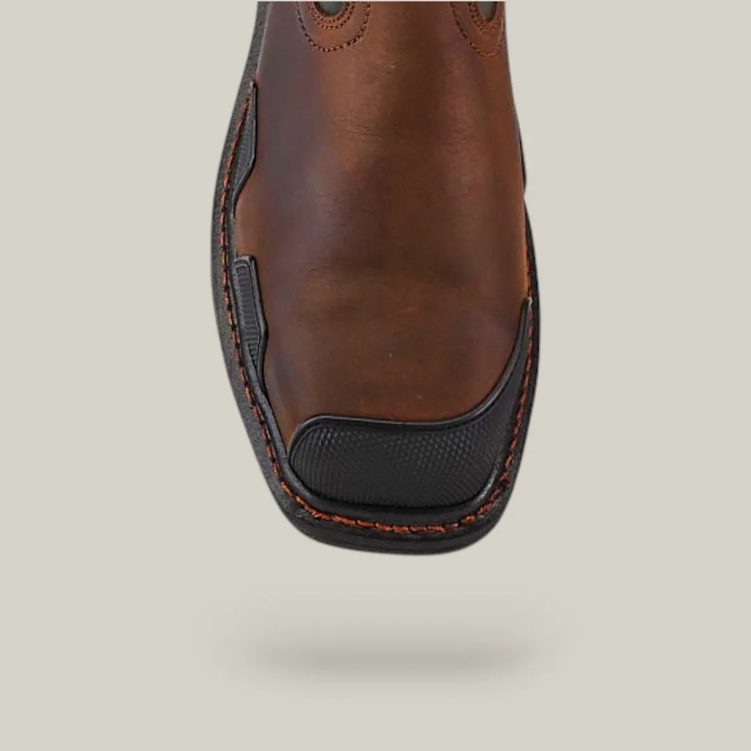 Overdrive Brown Wide - Square Toe - 10053644