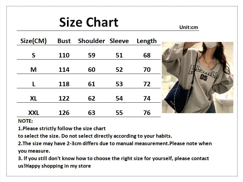 Oversized Halter Letter Print Sweatshirt From Kawaii Stop