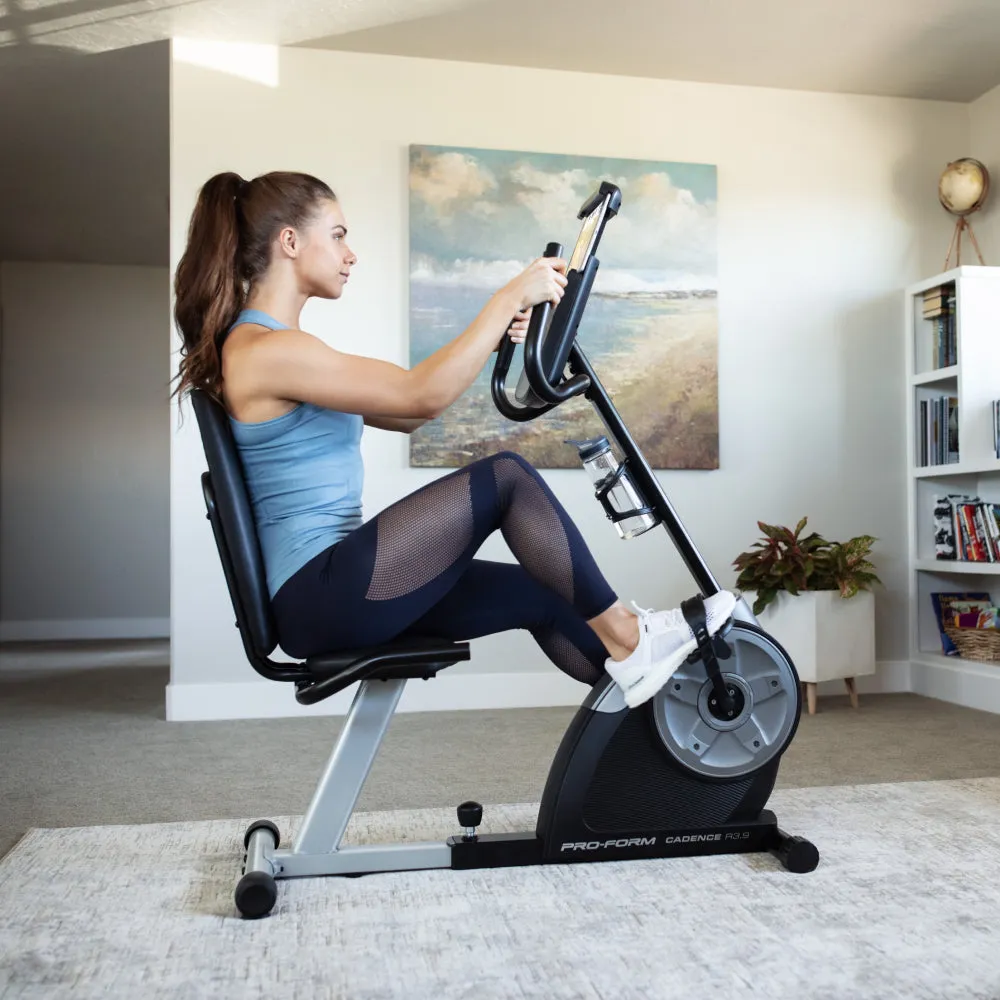 ProForm Cadence R3.9 Recumbent Exercise Bike