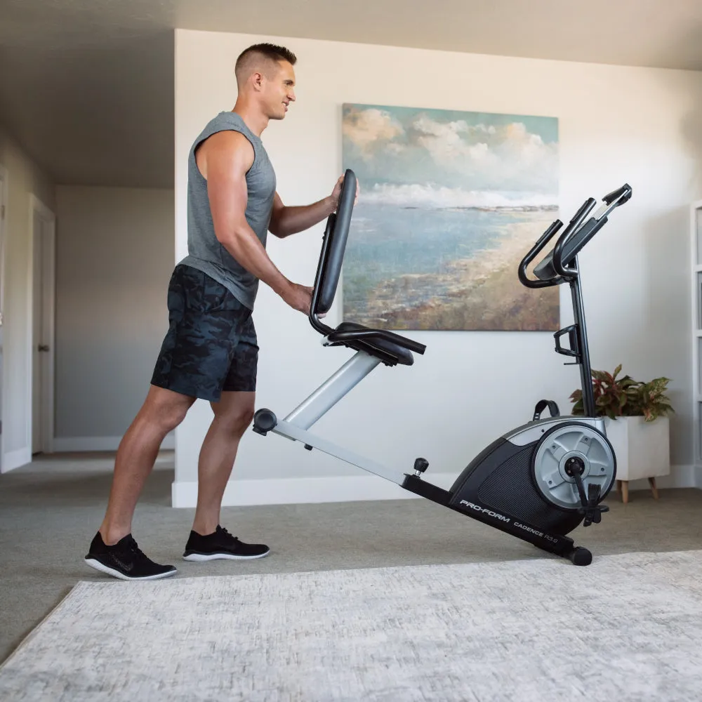ProForm Cadence R3.9 Recumbent Exercise Bike