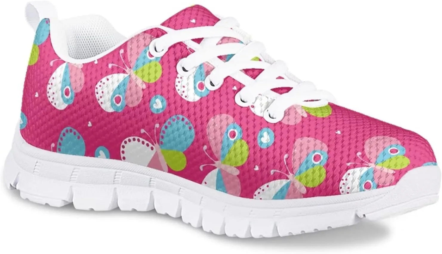 Renewold Fashion Kids Shoes Girls Tennis Sport Running Sneakers Casual Walking Sneakers