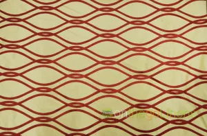 Reversible Elliptical Brocade Runners | Geometric Jacquard Runners | Multiple Colors |