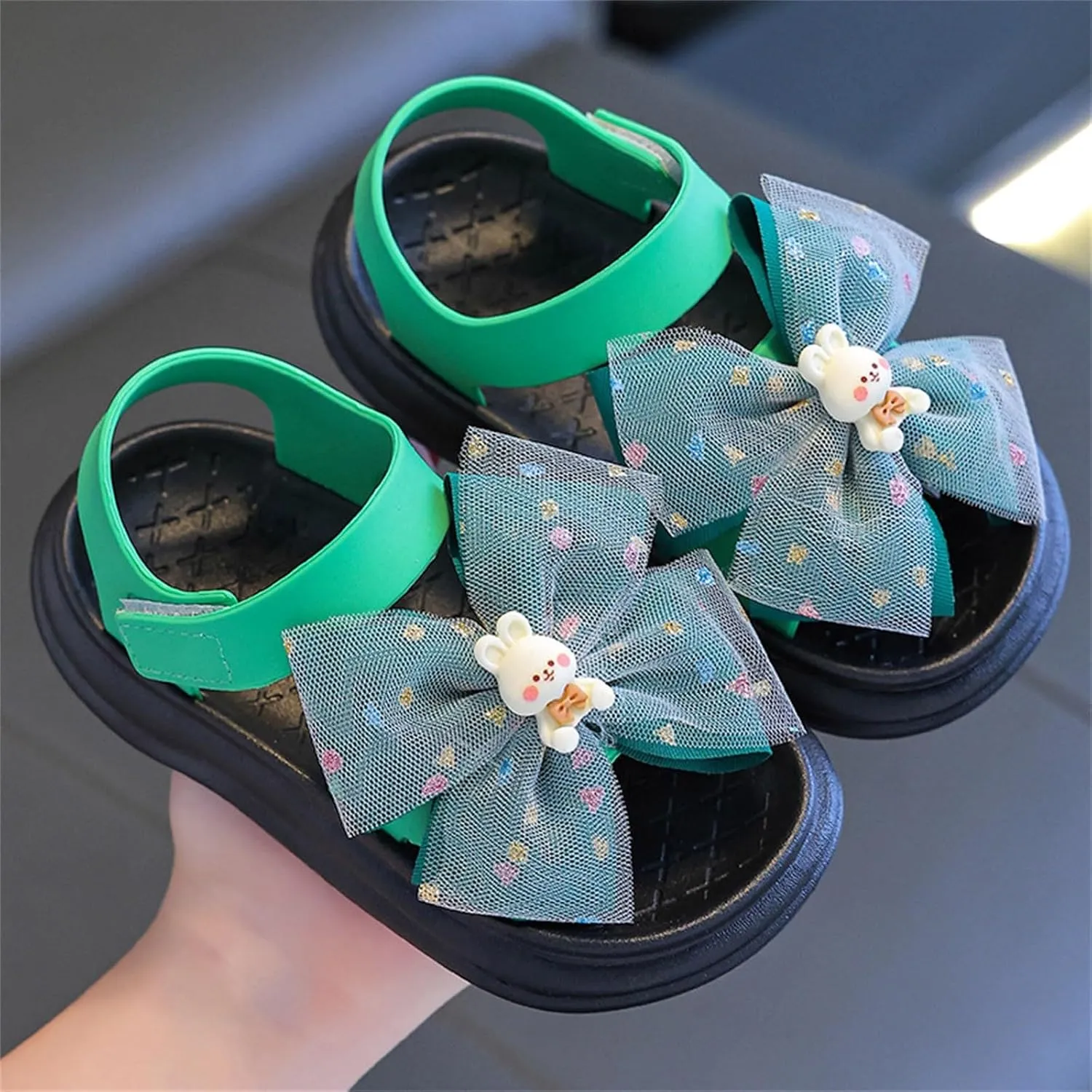 Sandals for Girls Toe Solid Color Bowknot Children Casual Shoes Baby Girls Shoes