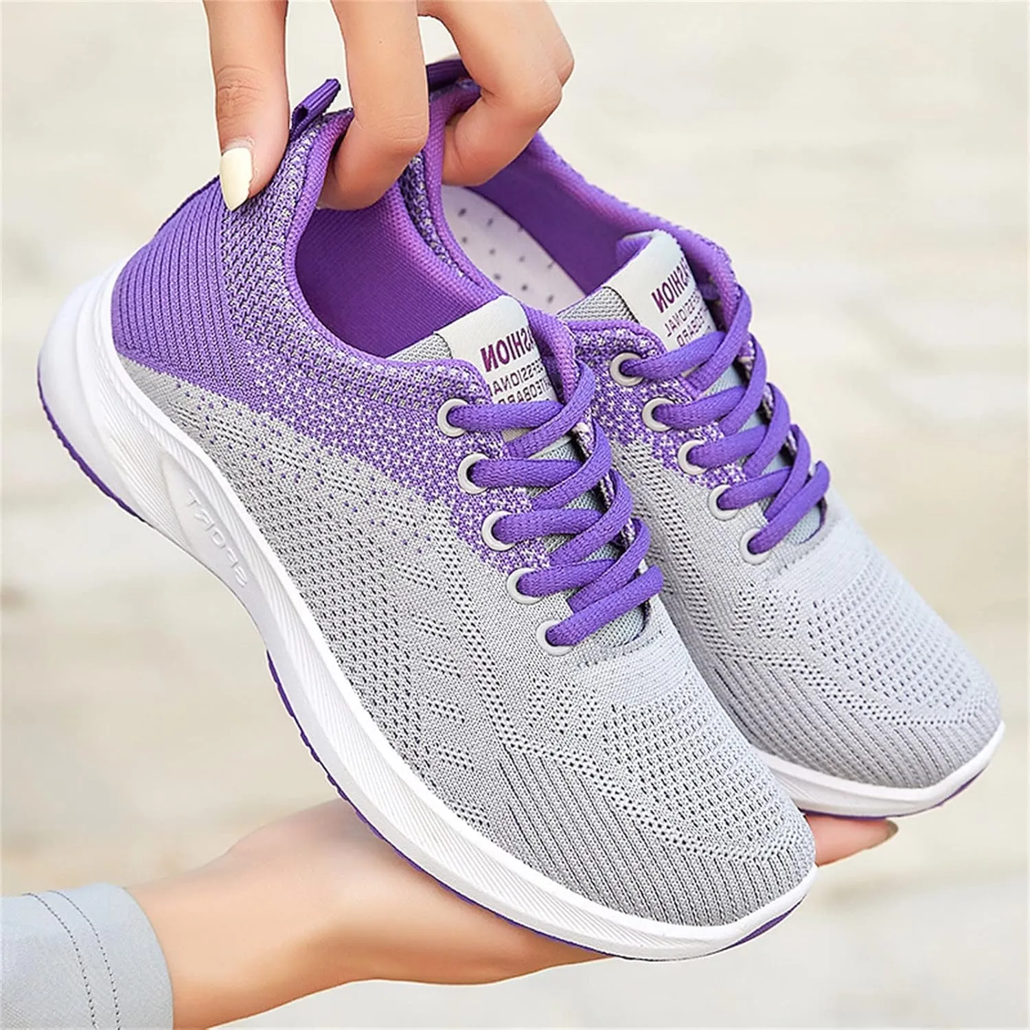 Sneakers for Women Walking Shoes Casual Lace Up Walking Shoes Women Jogging Shoes Dressy Casual Black Platform Sneaker Steel Toe Tennis Shoe Trainers Shoe