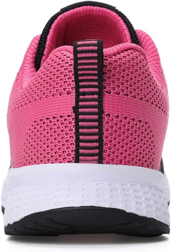 Sneakers for Women Walking Shoes Casual Lace Up Walking Shoes Women Jogging Shoes Dressy Casual Black Platform Sneaker Steel Toe Tennis Shoe Trainers Shoe