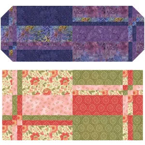 Stack Four Runners Pattern NDD-135 - Paper Pattern