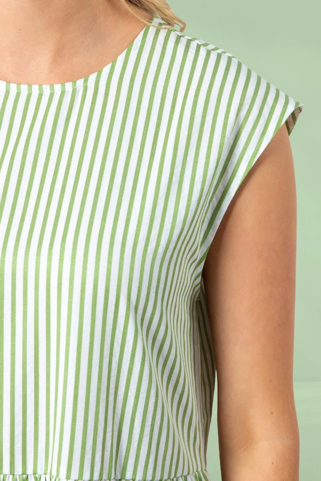 Stella and Gemma Rania Dress Apple Stripe