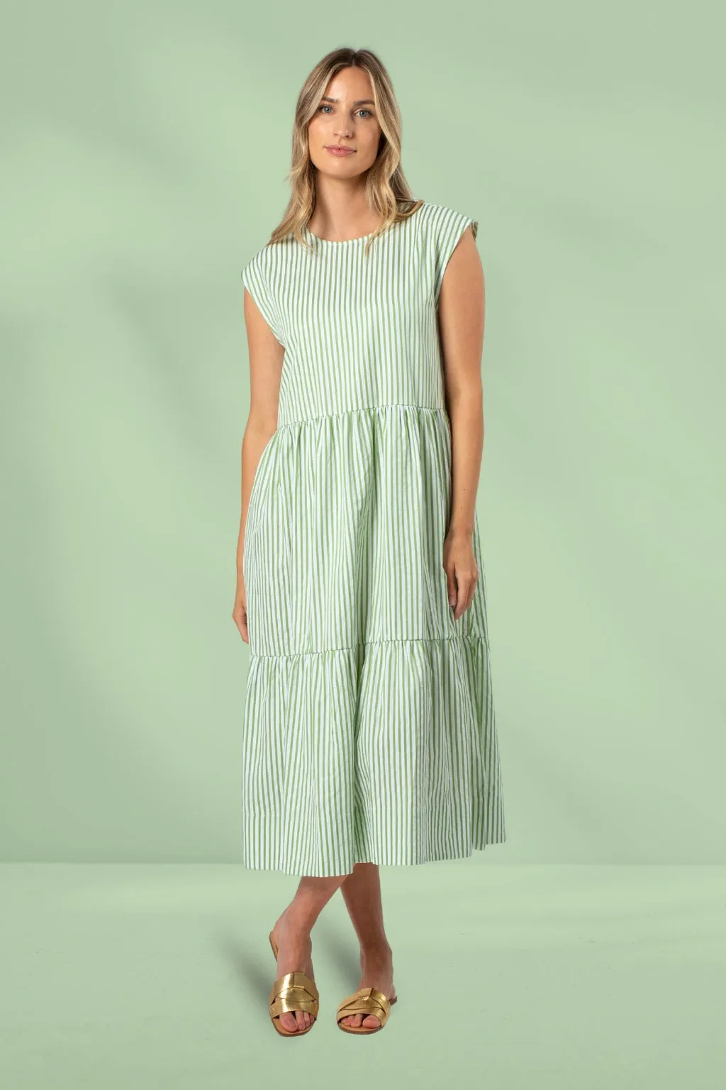 Stella and Gemma Rania Dress Apple Stripe