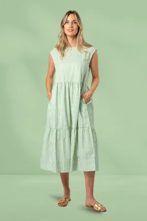 Stella and Gemma Rania Dress Apple Stripe
