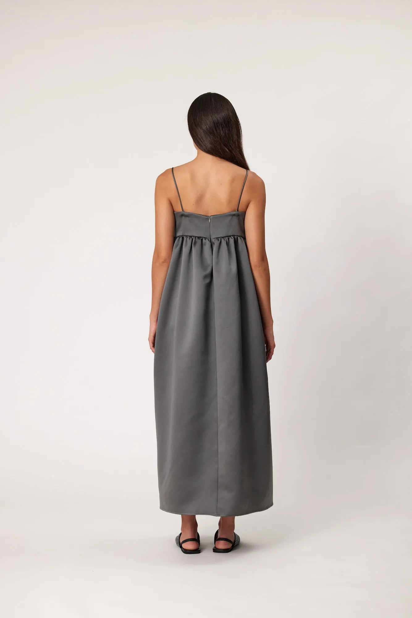 SYDNEY DRESS - SMOKE