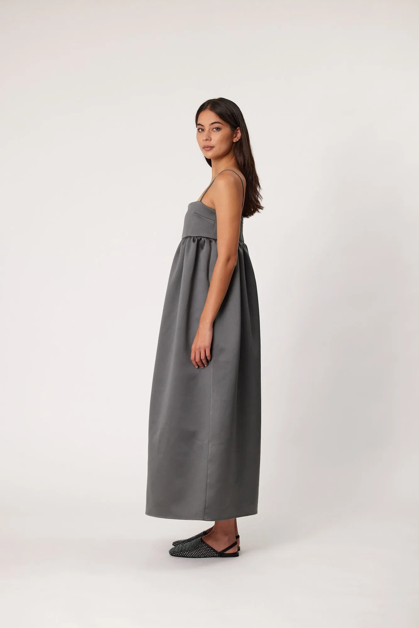 SYDNEY DRESS - SMOKE