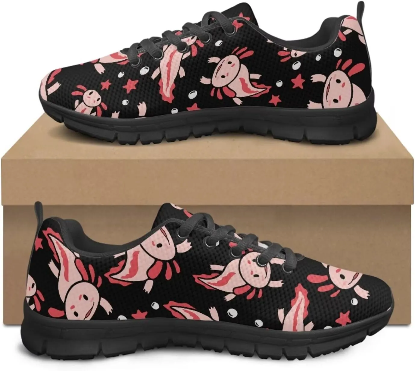 SYtrade Womens Slip On Running Shoes Lace-up Athletic Tennis Sneaker
