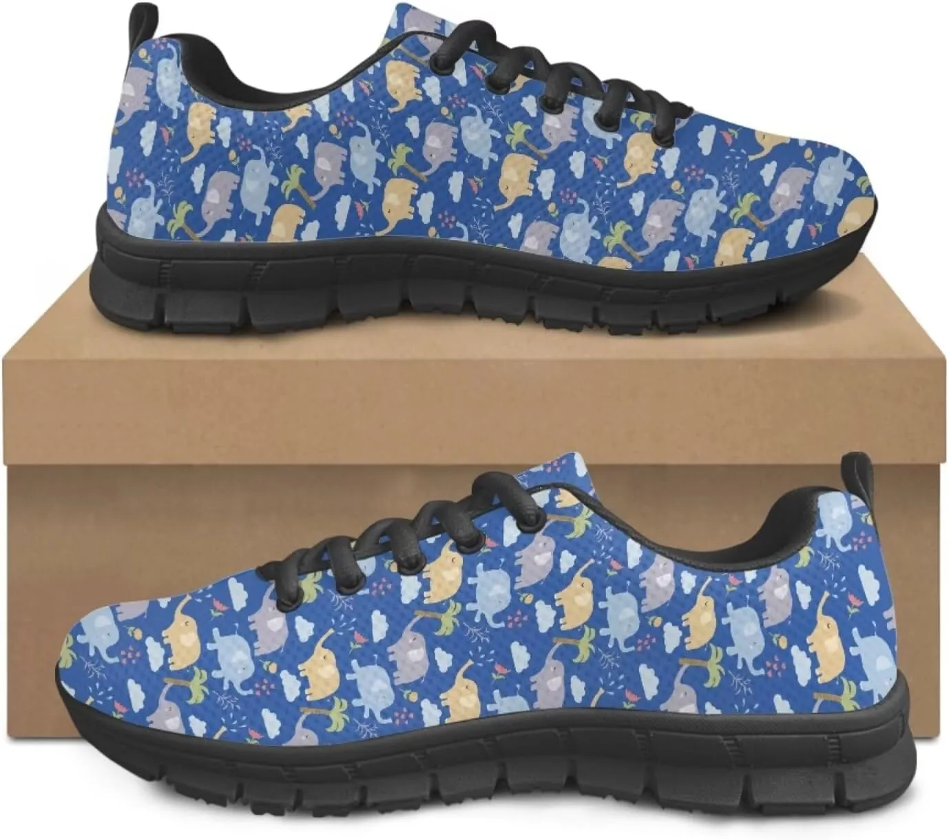 SYtrade Womens Slip On Running Shoes Lace-up Athletic Tennis Sneaker