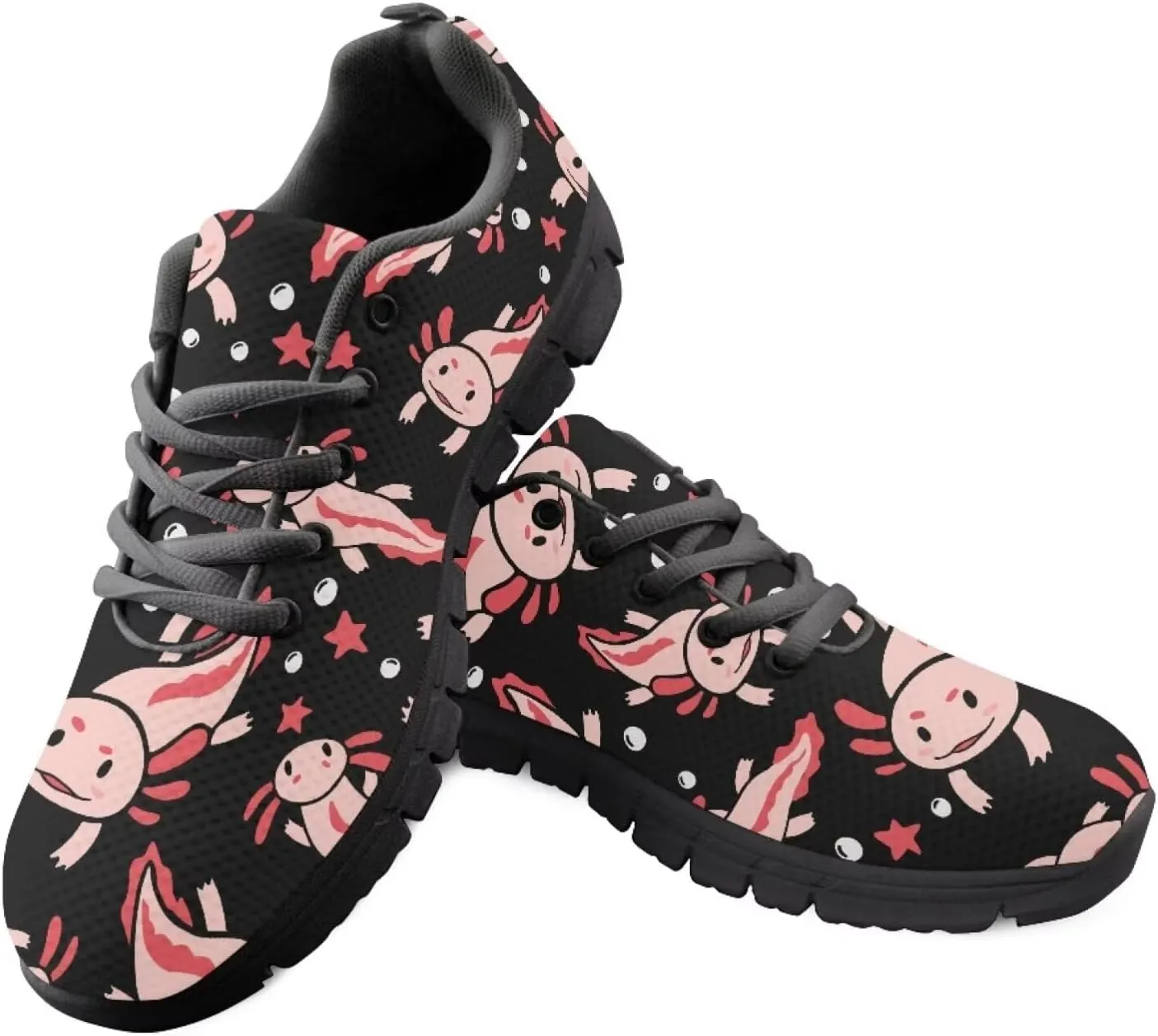 SYtrade Womens Slip On Running Shoes Lace-up Athletic Tennis Sneaker