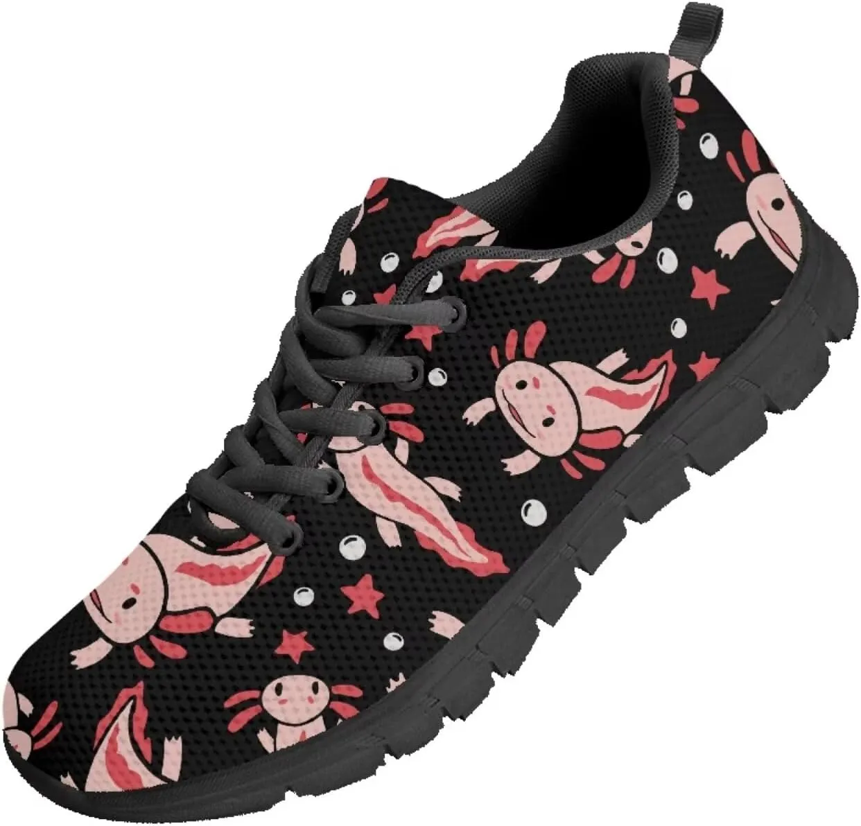 SYtrade Womens Slip On Running Shoes Lace-up Athletic Tennis Sneaker