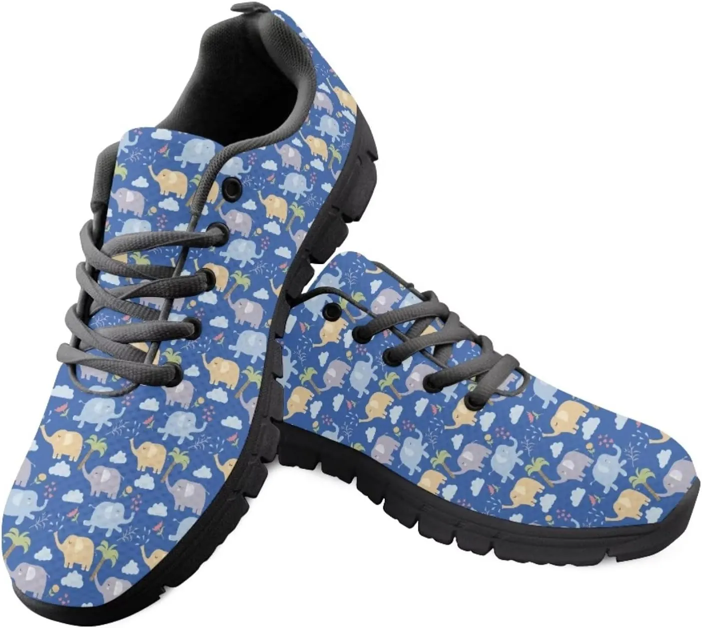 SYtrade Womens Slip On Running Shoes Lace-up Athletic Tennis Sneaker