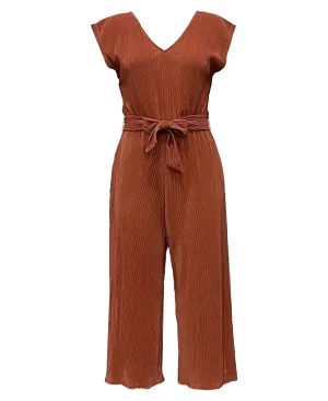 T.D.C. Contemporary Topson Belted SS Bodre Jumpsuit,