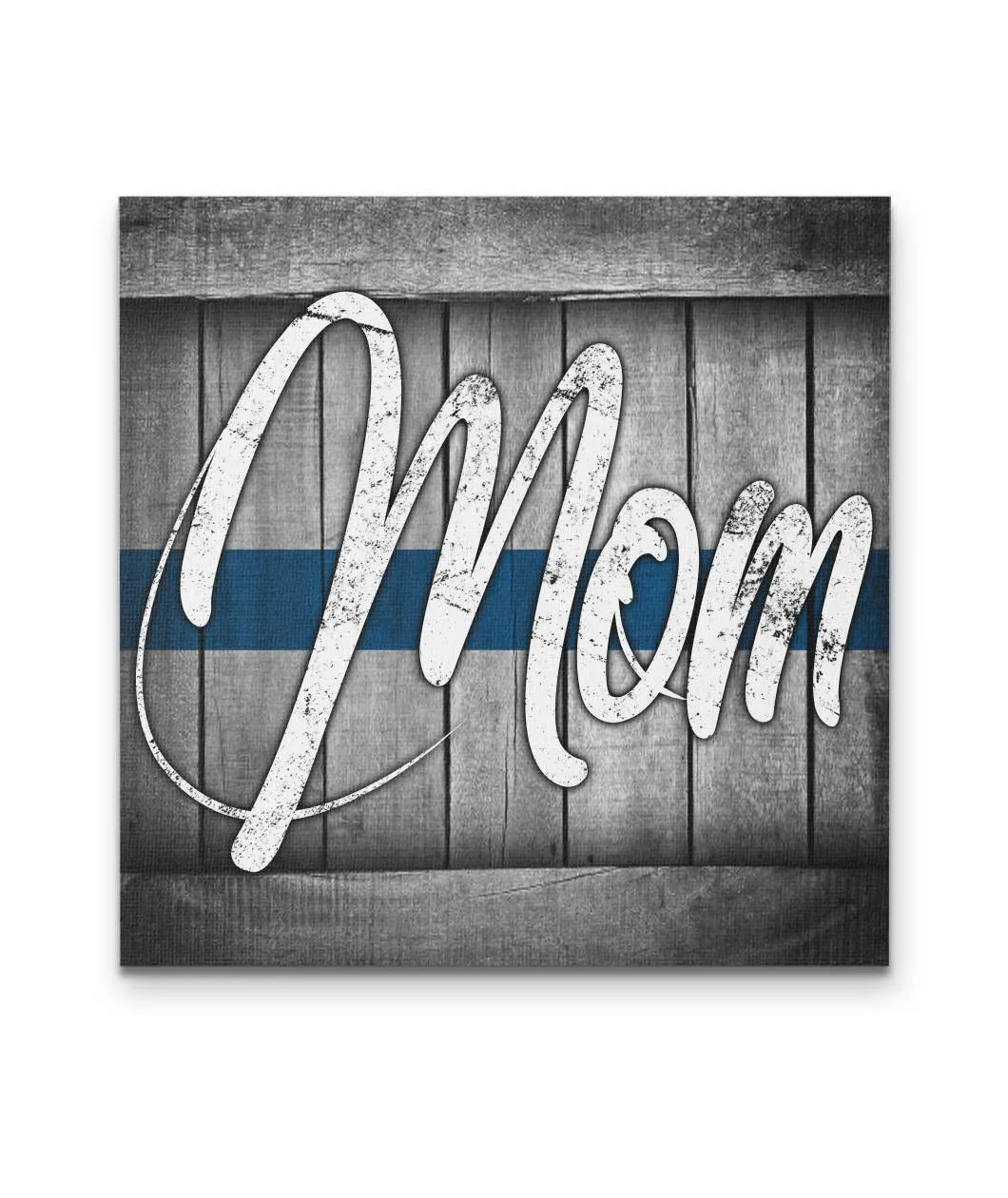 Thin Blue Line Mom Canvas