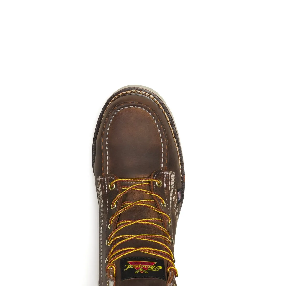 Thorogood Men's 6" Crazy Horse Moc Steel Toe Work Boot
