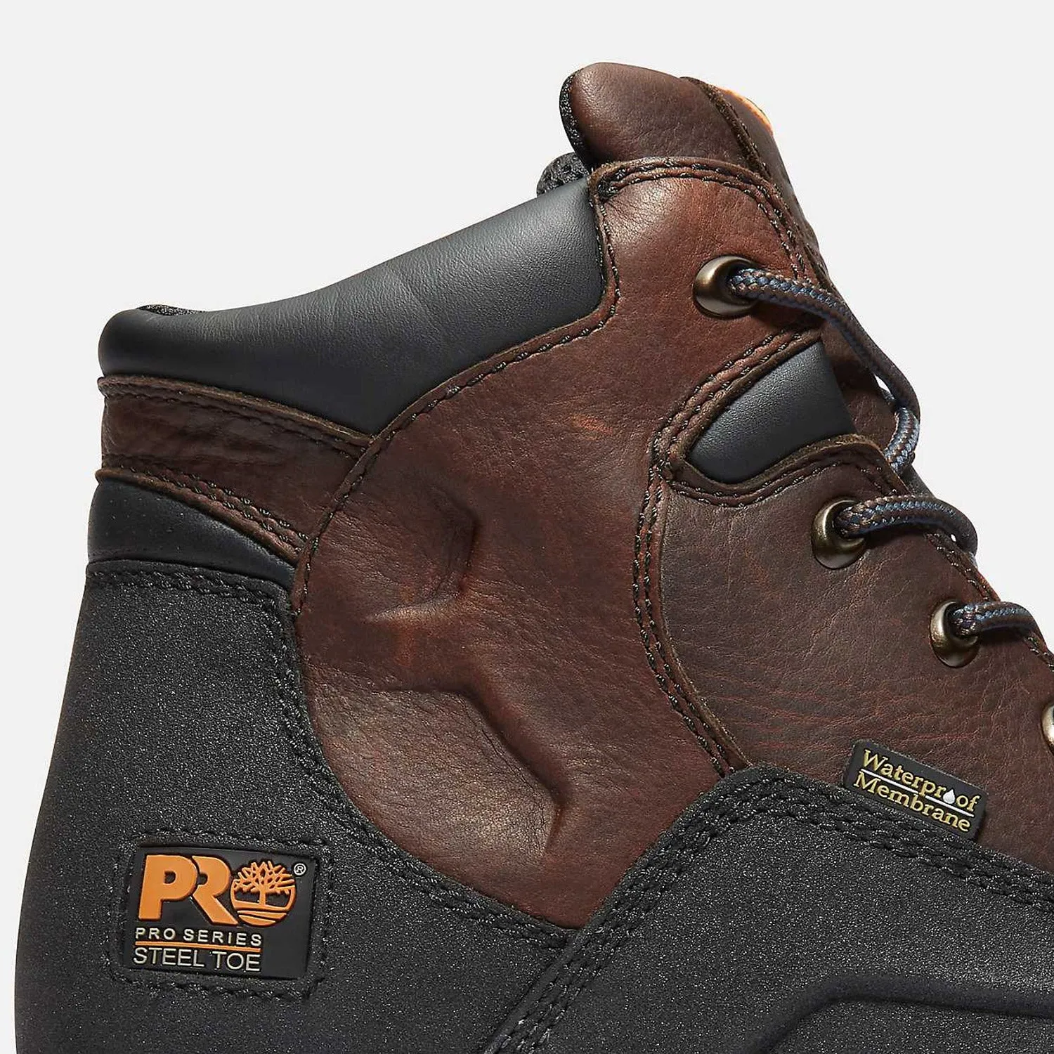 Timberland PRO Men's PowerWelt Steel Toe Waterproof 6" Work Boot