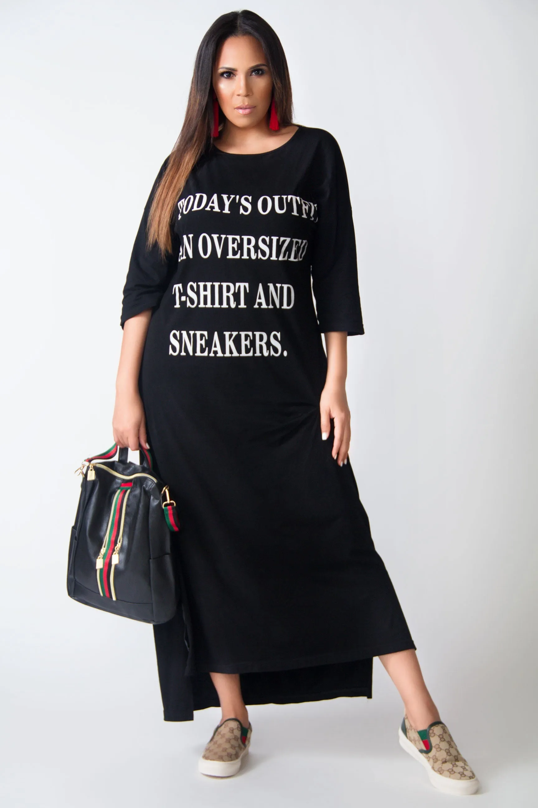 Today's Outfit Casual Maxi Dress  