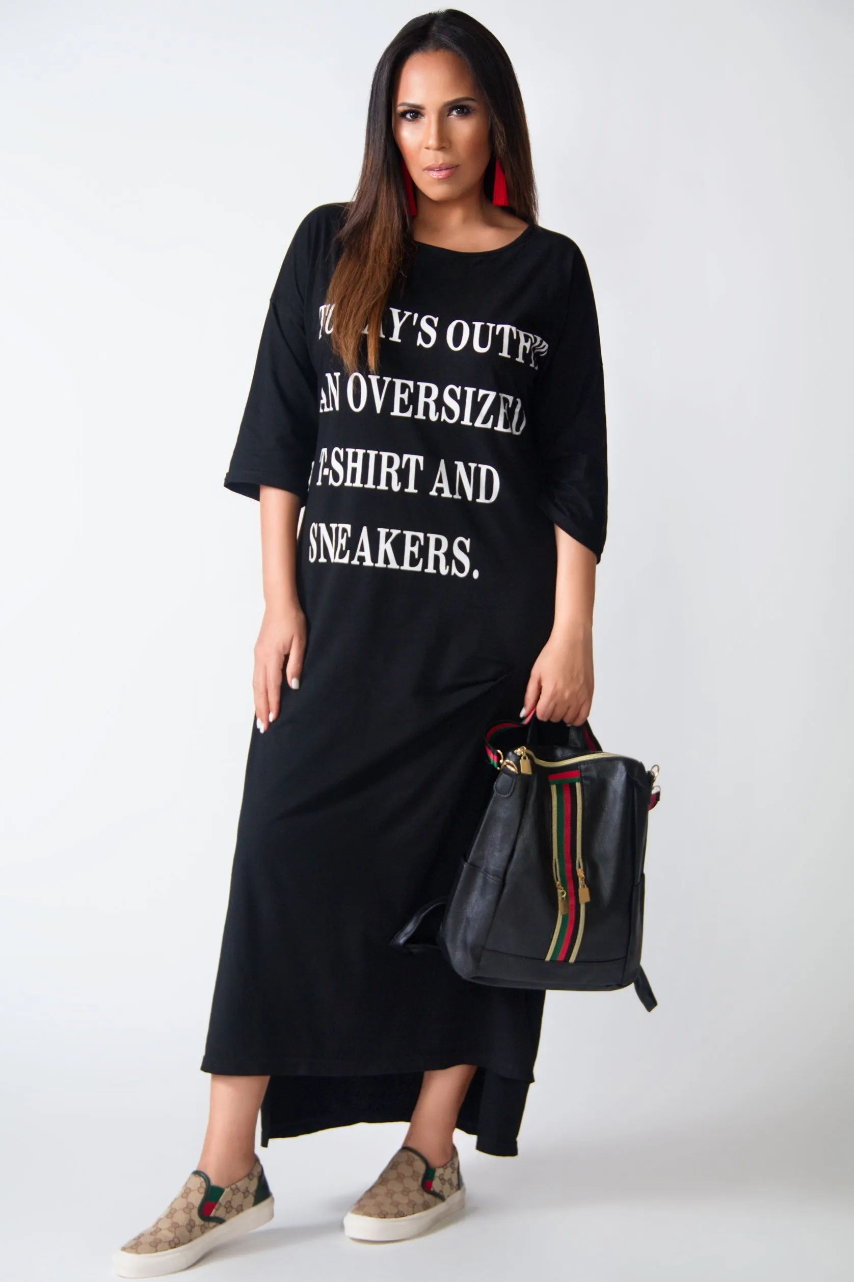 Today's Outfit Casual Maxi Dress  