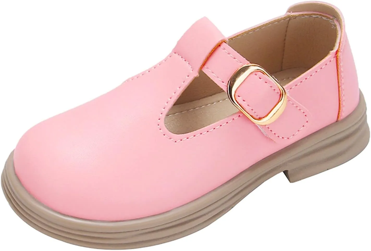 Toddler Girl Mary Jane Dress Shoes School Oxford Flats for Girl Party Shoes Wedding Uniform Platform Shoes