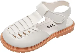 Toddler Girl Sneakers Sandals Bowknots Flat Sandal Light Weight Summer Dress Shoes Little Child/Big Baby Girl Sandals