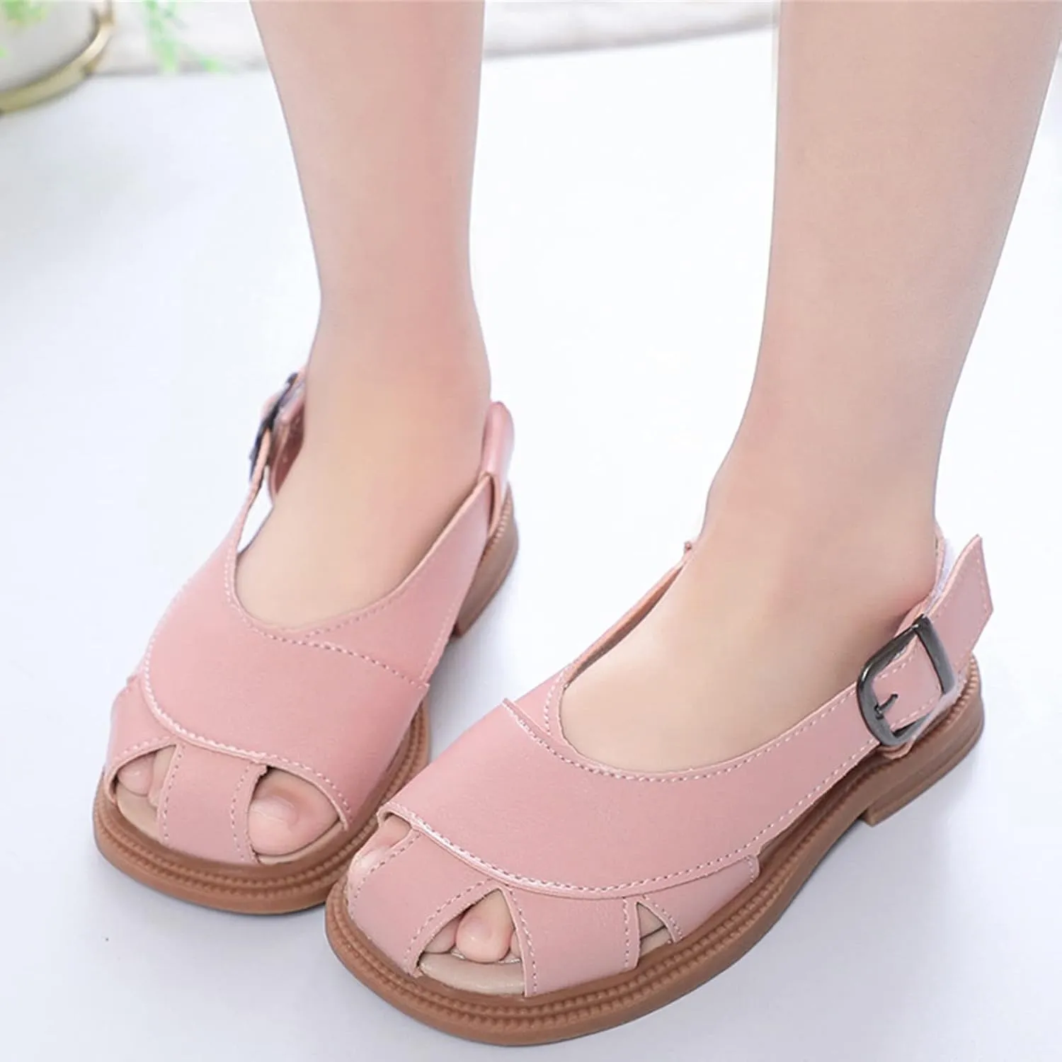Toddler Shoes Flat Sandals Hollow Beach Shoes Fashion Soft Sole Girls Boys Casual Sandals Ballet Shoe