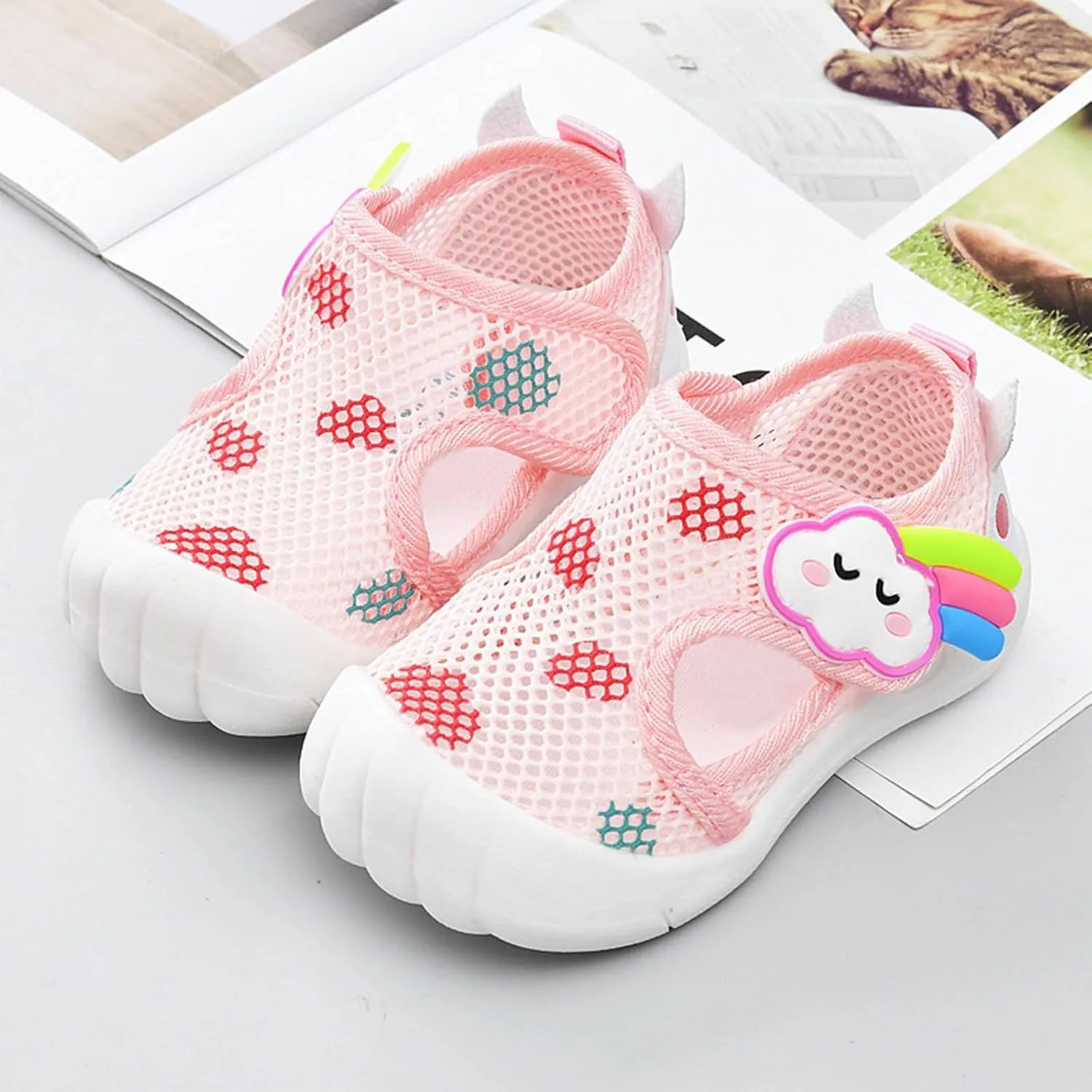 Toddler Water Shoes Barefoot Water Shoes for Kids Baby Wide Socks with Arch Support Breathable Baby Boys Kids Girl