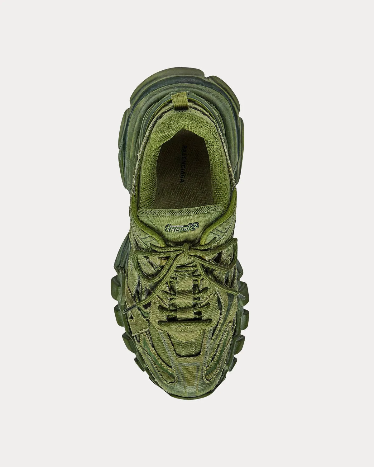 Track.2 Canvas Green Low Top Sneakers