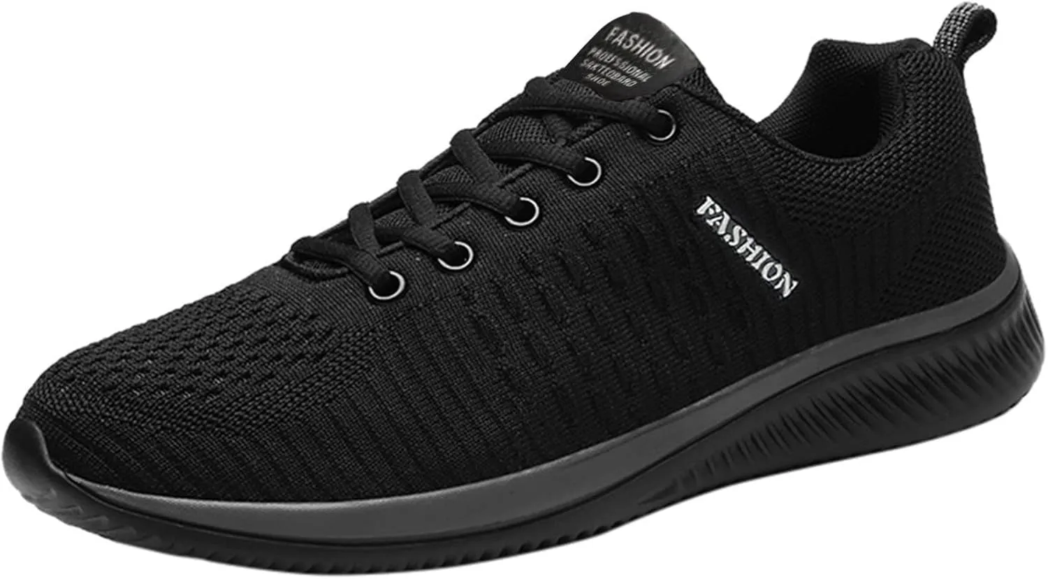 Womens Lace Up Running Shoes Non Slip Walking Shoes Mens Dress Shoes Breathable Ladies Shoes Casual Black Platform Sneaker Platform Tennis Shoe Cross Trainer Shoe