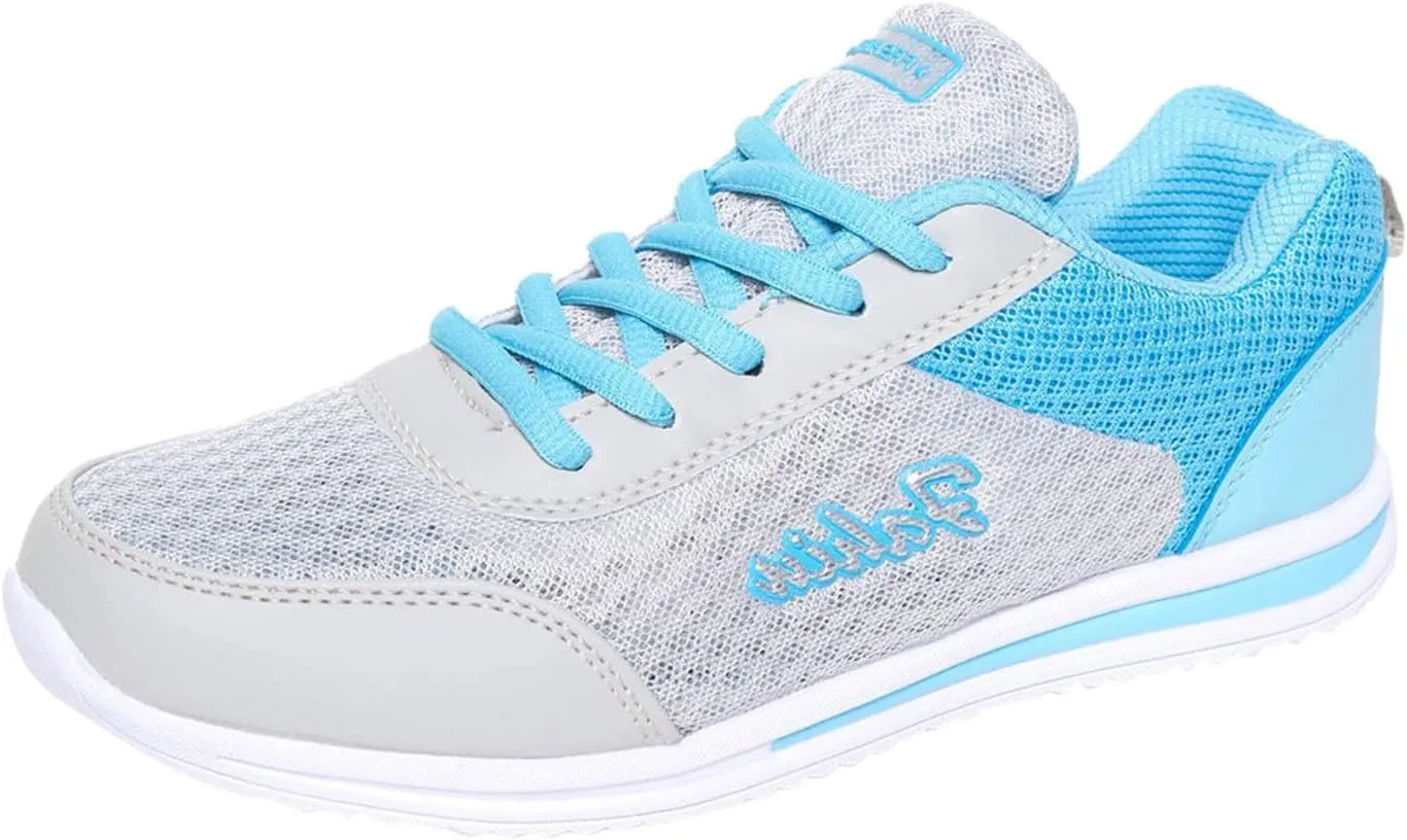 Womens Lace Up Walking Shoes Memory Foam Lightweight Comfort Slip On Shoes Women Workout Casual Black Shoes High Top Sneakers Red Tennis Shoe Trainers Shoe