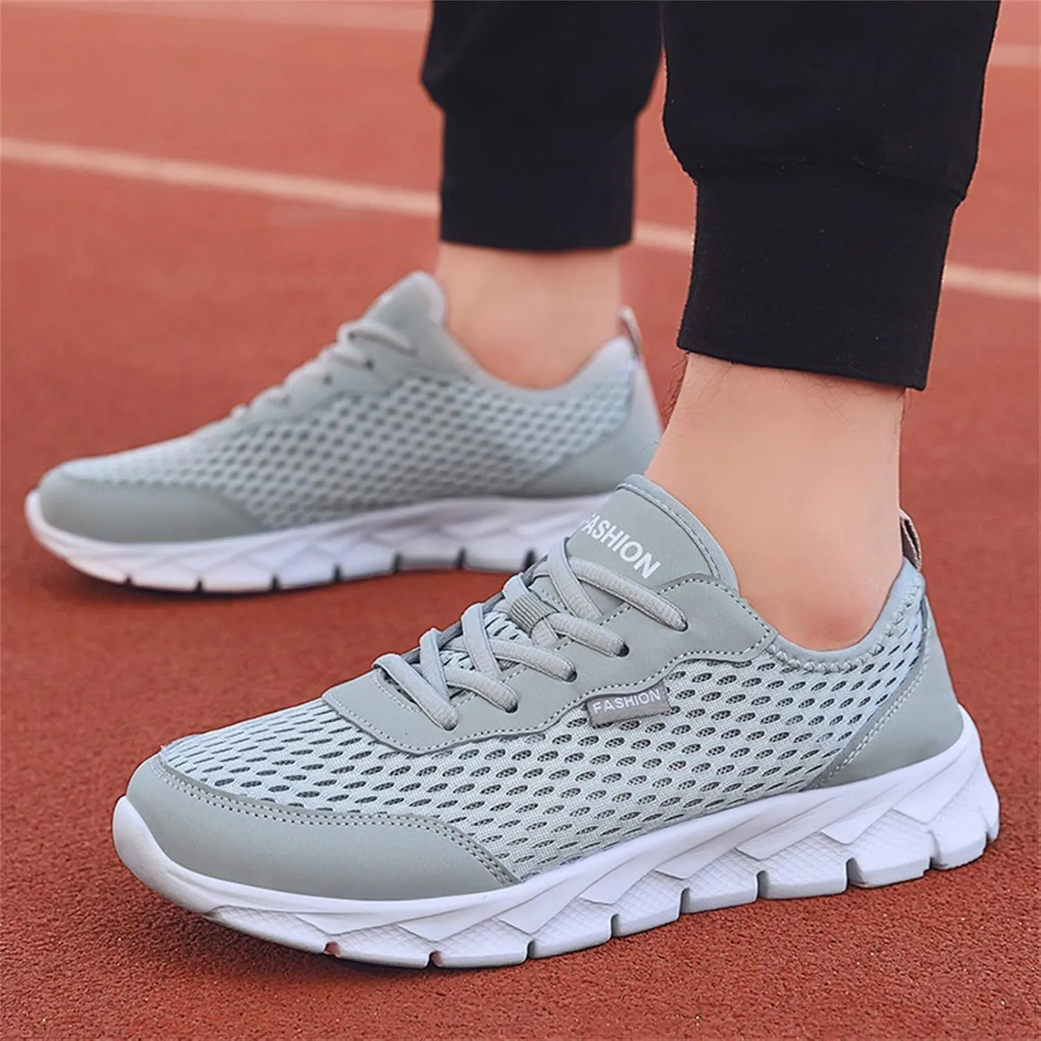 Women's Lace Up Walking Shoes Running Comfortable Tennis Womens Tennis Shoes Mesh Men Shoes Casual White Platform Sneakers Waterproof Tennis Shoe Cross Trainer Shoe