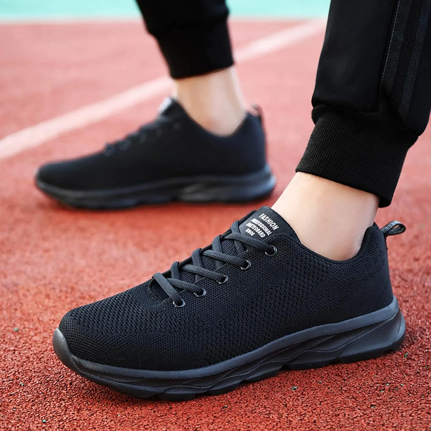 Women's Minimalist Walking Shoes Wide Toe Lace Up Tennis Shoes Men Athletic Casual Shoes for Fall Women Shoes Sneakers Black Tennis Shoe Trainers Shoe