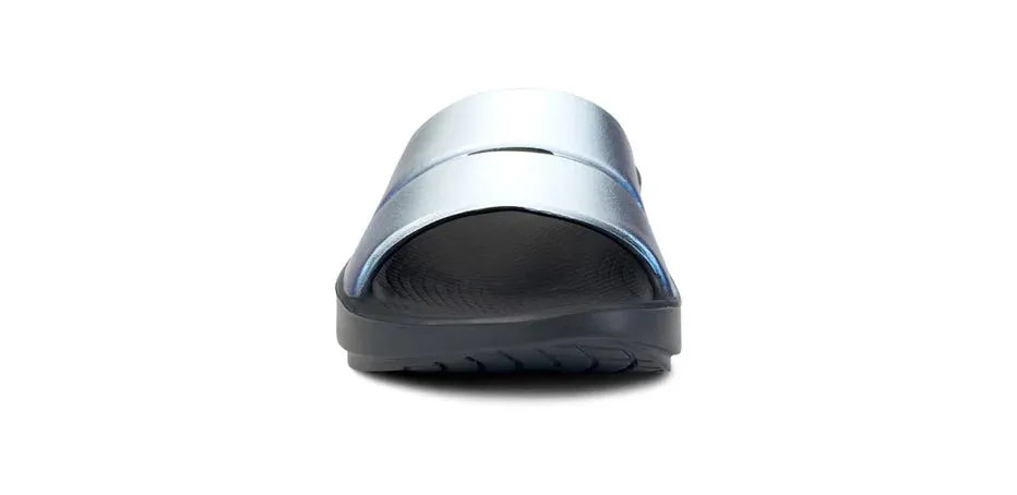 WOMENS OOAHH LUXE SLIDE SANDAL- FROST
