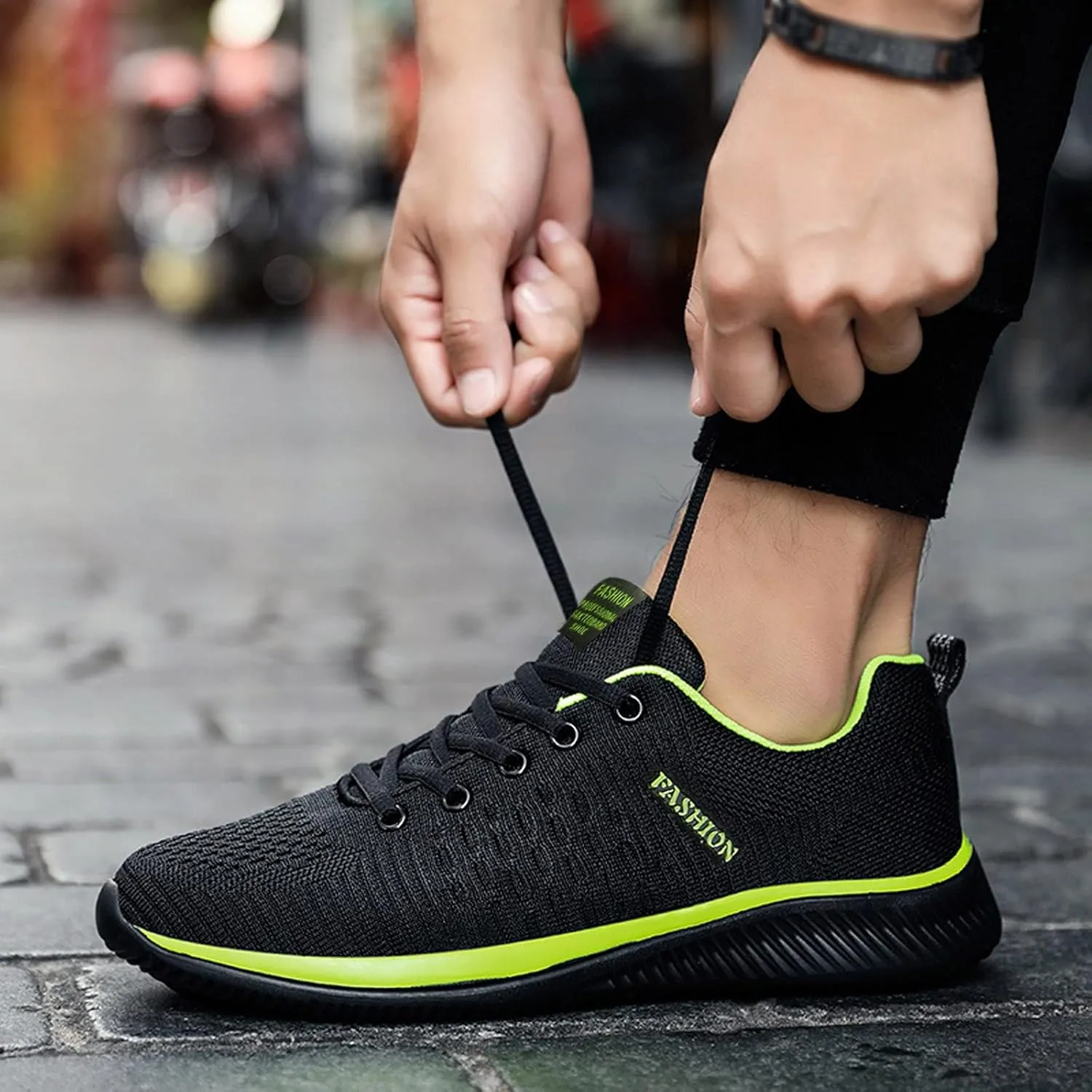 Womens Sneakers Air Cushion Running Shoes Lace Up Running Shoes for Women Lightweight White Casual Shoes White Platform Sneakers Waterproof Tennis Shoe Cross Trainer Shoe