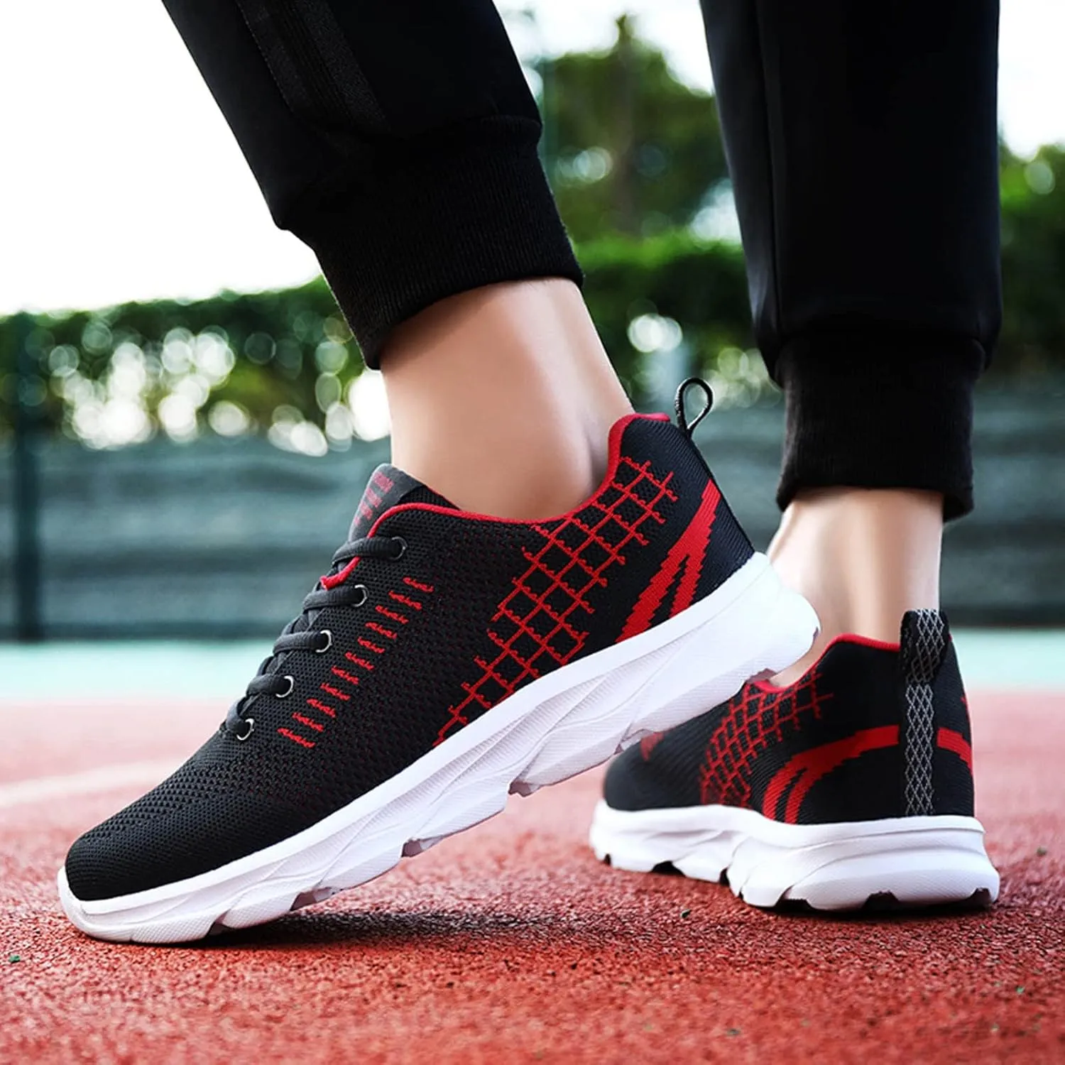Womens Walking Shoes Lace Up Lightweight Memory Foam Cheer Running Shoes for Women Sport Brown Casual Shoes Women's Fashion Sneakers Tennis Shoe Cross Trainer Shoe